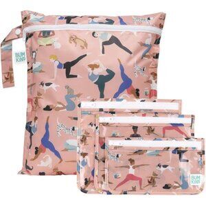Waterproof Wet Bag & Clear Travel Bags - For Beach B5 Yoga Pals